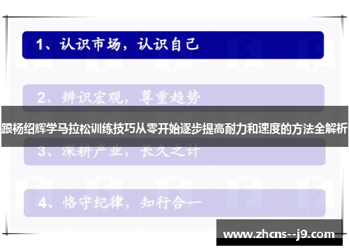 跟杨绍辉学马拉松训练技巧从零开始逐步提高耐力和速度的方法全解析